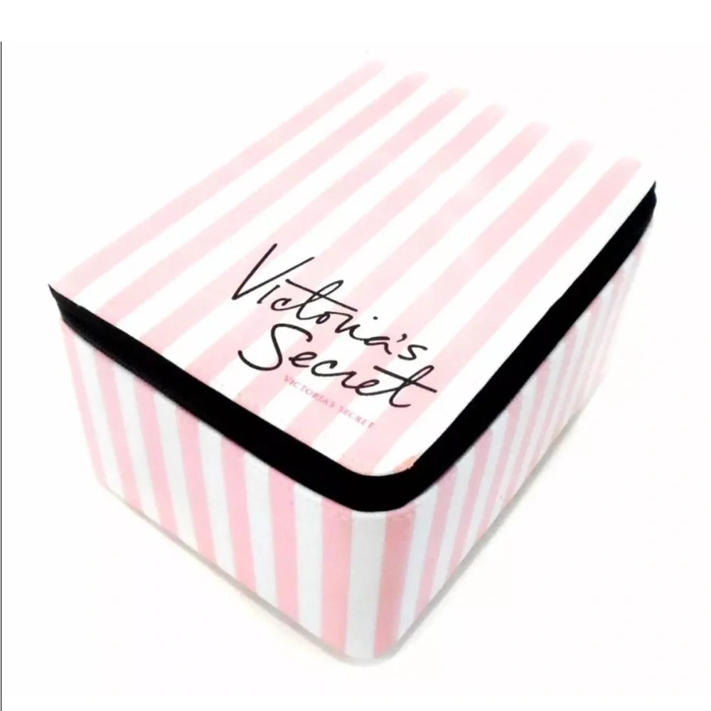 Victoria's Secret Stripe Cosmetic Bag
